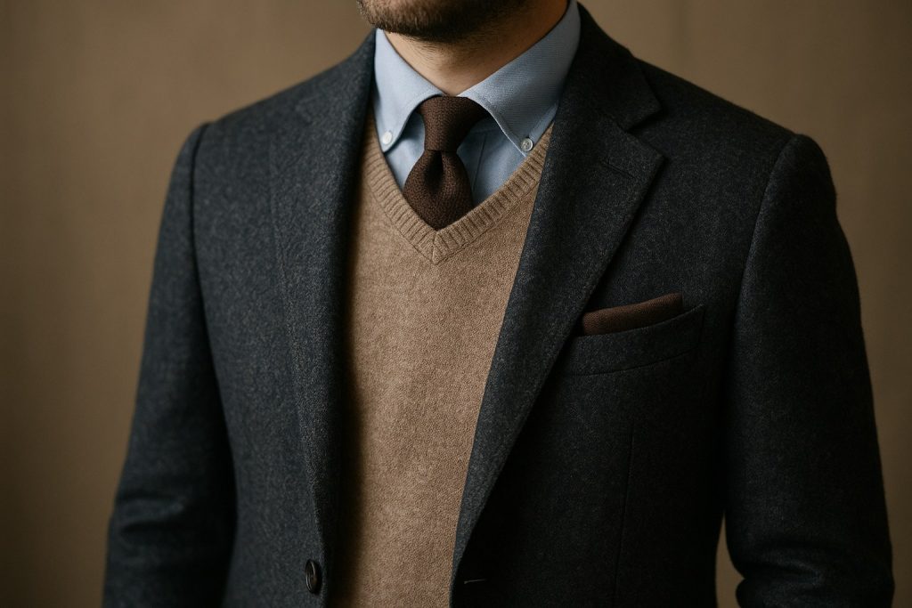 Associer matières et textures pour un style masculin élégant au quotidien